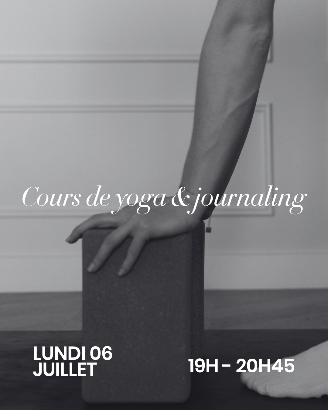 Atelier mensuel en ligne - LUNDI 6 JUILLET 19H